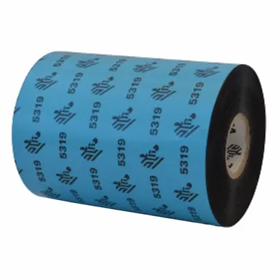 THERMAL TRANSFER RIBBON: Zebra, 4.02 in Ribbon Wd, 1,476 ft Ribbon Lg, 1 in Core Dia. - Wax Thermal Transfer Ribbons