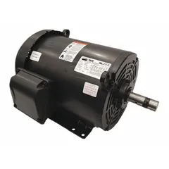 Totally enclosed fan-cooled (TEFC) 3-phase motor with rigid base mount. Delivers 3 hp at 1780 RPM on 60 Hz, rated for 230/460V AC with full load current of 7.71/3.86 A. Suitable for continuous operation in industrial environments such as pumps, fans, conveyors, and machine tools.