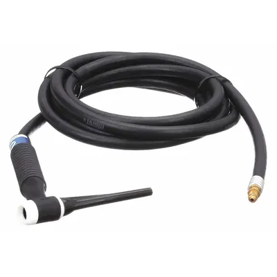 MILLER ELECTRIC Torch Package: Air-Cooled, A-150, 25 ft, Rubber, 1-Piece - Air-Cooled TIG Torches