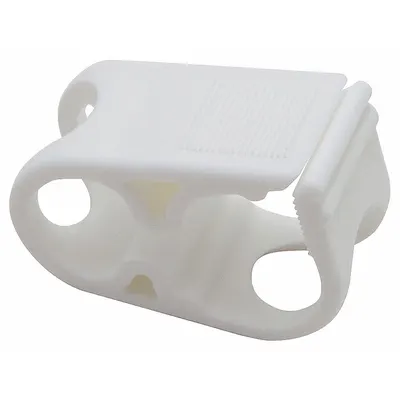 DYNALON Clamp: 38.1 mm Overall Lg, Polypropylene - Lab Adapters, Joints & Accessories