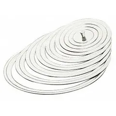 Ring set accessory for IKA laboratory baths. Designed to cover bath openings, it helps contain heat and reduce evaporation during temperature-controlled experiments.