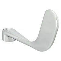 Handle: Sani-Lav, Wristblade Handle, Use with Cold Water Temp, Brass, Chrome Finish (MPN 2011-1)