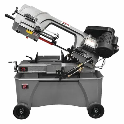 JET Band Saw: Combo Horizontal/Vertical, 115/230V AC, 7 in x 12 in, 86 to 260 SFPM - Manual Combination Vertical/Horizontal Band Saws