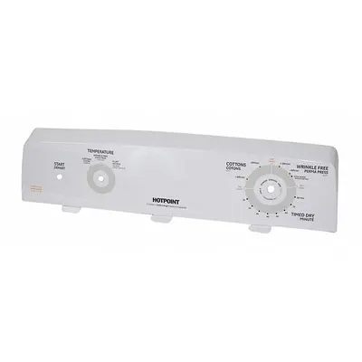 GE Display Backsplash: WE19M1493 - GE Washing Machine & Dryer Parts