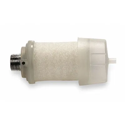 SPEEDAIRE Exhaust Muffler: 3/8 in NPT, 160 cfm, 0.9 micron - Pneumatic Exhaust Silencers / Mist Eliminators