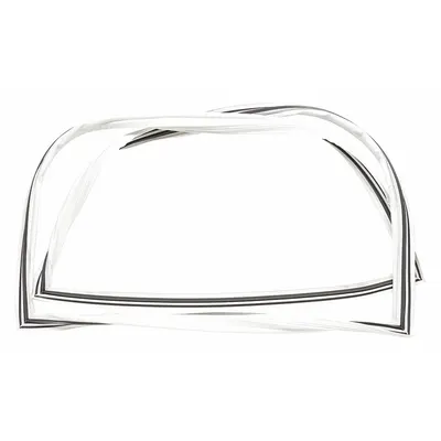 GE Door Gasket: Mfr Part # WR24X10236 - GE Parts for Refrigerators & Freezers