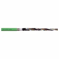CHAINFLEX Measuring System Cable: Green, PUR Jacket, 50 V Volt (MPN CF111-001-D)