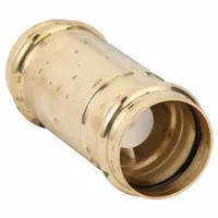 VIEGA PROPRESS Check Valve: Inline Valve Body, 2 in Pipe Size, Press x Press, Bronze, Press, Press (MPN 79060)