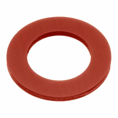 OEM Flat Washer: 1/2 in Screw Sz, Fiber Seal, 0.505 in Inside Dia, 3/4 in Outside Dia - Single-Piece Sealing Washers
