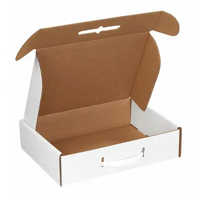 PARTNERS BRAND Corrugate Carry Case,12-1/8x9-1/4x3,PK10: 10 PK (MPN MCC1) - Standard Literature Mailers