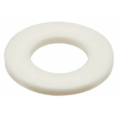 SUR-R Oil Drain Gasket: Nylon, 1/2 in Inside Dia, White - Oil Drain Plug Gaskets
