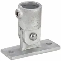 Structural Pipe Fitting: Swivel Flange, Adj Flange, 1 1/2 in For Pipe Size, Cast Iron, Gray (MPN 4NXV7)