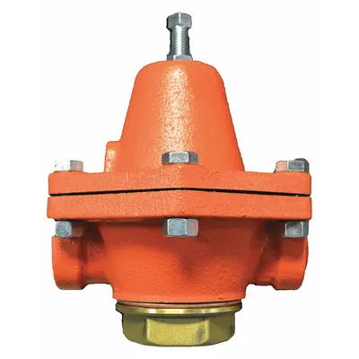 CASH VALVE Pressure Regulator: NPTF x NPTF, 3/4 in x 3/4 in, Cast Iron - Cast Iron General Purpose Pressure Regulators