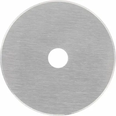 FISKARS Rotary Cutter Blade: Straight, 60 mm Blade Dia, Steel, 0.3 mm Blade Thick - Rotary Cutter Blades