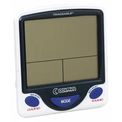 TRACEABLE Thermometers: -58°F to 158°F /-50°C to 70°C, ±1°C, Vaccine Bottle, 10 ft Cable Lg - Standard Thermometers