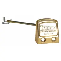 TRIMCO Emergency Door Release: 2 5/16 in Ht, 1 1/2 in Dp, 2 3/4 in Wd, ADA Compliant, Bronze (MPN LDH100-VD.605)