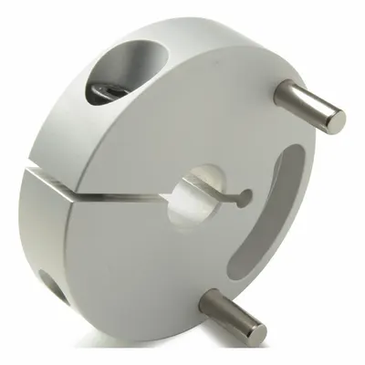 RULAND MANUFACTURING Controlflex Coupling Hub: 1.5° Angular Misalignment, 0.06 in Axial Motion - Single Insert Hubs for Round Shafts