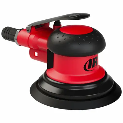 INGERSOLL RAND Air Orbital Sander: 5 in Disc, Vinyl, 3/16 in Orbit, Central Vacuum, Heavy Duty - Self-Vacuum Random Orbital Sanders