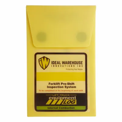 IDEAL WAREHOUSE INNOVATIONS, INC. IDEAL WAREHOUSE INNOVATIONS - Maintenance & Inspection Logs for Forklifts
