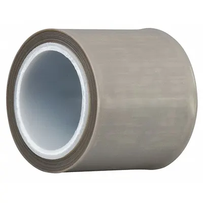 3M Film Tape: 1/2 in Wd, 5 yd Lg, 6.8 mil Thick, Silicone, Polytetrafluoroethylene Film - PTFE Slick Surface Tape