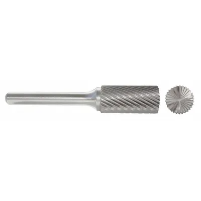 OEM Carbide Bur: Cylinder with End Cut - Single-Cut End-Cut Cylinder Burs