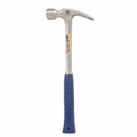 Hand Tools: Steel, Textured Grip, Steel Handle, 28 oz Head Wt, 16 in Overall Lg, 1 in Face Dia (MPN E3-28SM)