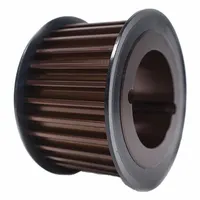 Bushed timing pulley for GT timing belt sections. Black oxide finish. Accommodates 3020 bushing size. Designed for use with Polychain GT Carbon belt series. Used in synchronous power transmission drives