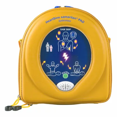 STRYKER Samaritan 360P AED Aviation: Samaritan 360P, Soft Case, Auto Mode, 1 yr Management - Heartsine AEDs