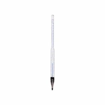 COLE-PARMER Hydrometer: Alcohol Proof & Tralle Combined Form, 0/100% and 0/200 PRF Range - Alcoholometers