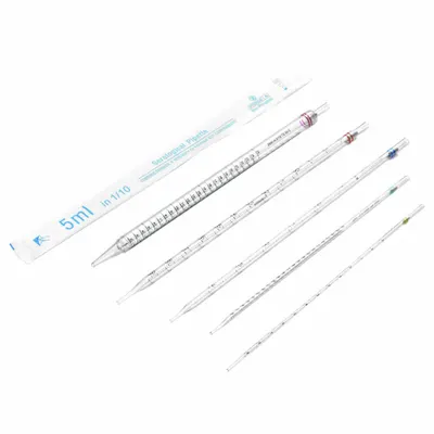 UNITED SCIENTIFIC Serological Pipette: 1 mL Capacity, 0.1 mL Graduation Increments - Sterile Seroligcal Pipettes