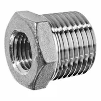 USA INDUSTRIALS Metal Pipe Straight: Straight, 1/4 in x 1/8 in, Class 125, 125 psi, 37/64 in Lg (MPN ZUSA-PF-22662)