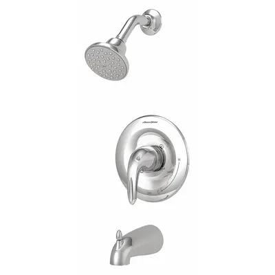 AMERICAN STANDARD Tub and Shower Trim Kit: Reliant 3, 1.75 gpm Fixed Showerhead Flow Rate - Bathtub Spout & Fixed Showerhead Faucet Combinations