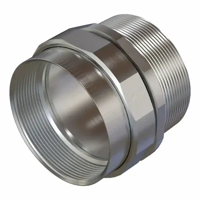 KILLARK Al Union: Aluminum, 3/4 in Trade Size - Straight Union - Conduit to Conduit