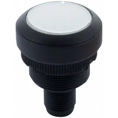 MURRELEKTRONIK Panel Indicator Light: 22 mm Panel Mounting Hole Dia, LED, White - LED Indicator Pilot Lights