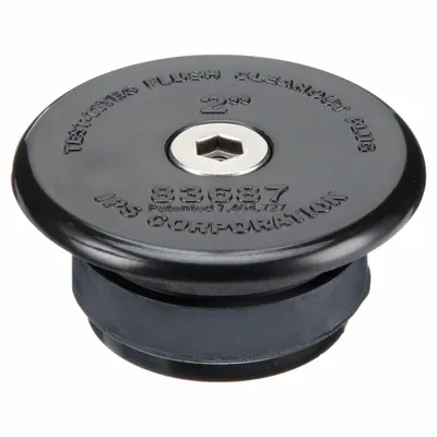 TEST-TITE Pipe Plug: Flush Hex Bolt, End of Pipe, For 2 in Pipe - Cleanout Plugs for Damaged Threads