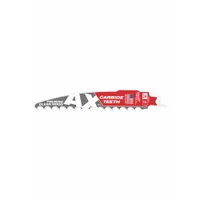 MILWAUKEE Reciprocating Saw Blade: 6 Teeth per Inch, 6 in Blade Lg, 0.05 in Blade Thick, Carbide (MPN 48-00-5231)