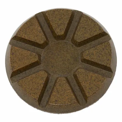 HUSQVARNA Polishing Tool: Extra Hard/Extra Soft/Hard/Medium/Soft, 200 Grit, Blue - Polishing Pads