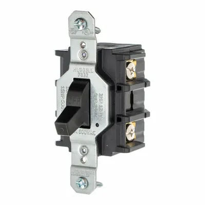 HUBBELL KELLEMS Manual Motor Switch: 2 Poles, 30 A - Open Manual Motor Switches