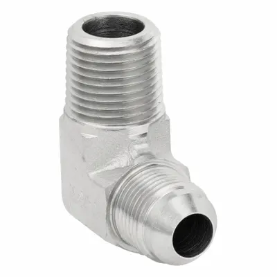 WEATHERHEAD C5405X8X8 90° Elbow Hydraulic Hose Adapter - ORB-to-JIC Steel Hydraulic Hose Adapters