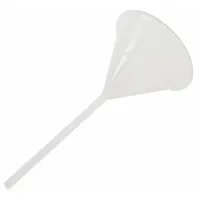 APPROVED VENDOR Funnel: Polypropylene, 225 mL, 99.5 mm, 8 mm, 145 mm Stem Lg, White (MPN 241754-0003)