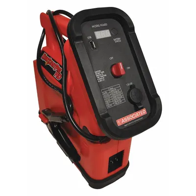 ASSOCIATED EQUIP Battery Jump Starter: Boosting, For 12 V DC Battery Volt, 0.6 A @ 12V - Handheld Power & Jump Starters