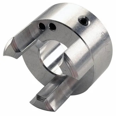 RULAND MANUFACTURING Jaw Coupling Hub: JS32 Coupling Size, 2 in Outside Dia, Inch, Aluminum - Zero-Backlash Curved Jaw Coupling Hubs
