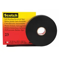 Ethylene propylene rubber tape rated for 69 kV, 30 mil thick, 2 inches wide, 10 yards long. Used for insulating and splicing high-voltage cables and conductors in utility, industrial, and commercial power applications