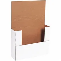 Mailer,Esy Fld,12" x 9" x 3",White,PK50: White, 12 in Inside Lg, 3 in Inside Ht, ECT-32-B, 50 PK (MPN M12932BF)