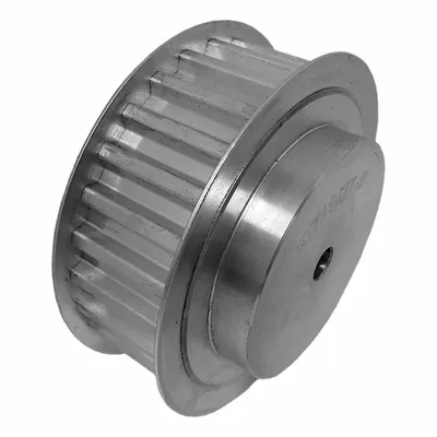 Dayton Timing Pulley: Trapezoidal, Plain, For T10 Timing Belt Section, For 25 mm Belt Wd - T10 Section Timing Belt Pulleys