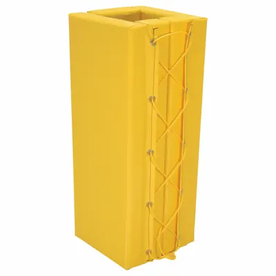 OEM Column Protector: 8 in - Column Protectors with I-Beam & H-Beam Centers