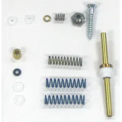 This repair kit includes gaskets, O-rings, and packings for servicing BINKS model 6202-1204-4 spray guns. It is used to replace worn seals and prevent leaks, maintaining consistent spray performance in industrial painting and finishing applications.