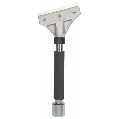 HYDE Scraper: Bld. Mat. Carbon Steel, Hdl. Mat. Foam/Rubber Grip, Stiff - Floor Scrapers