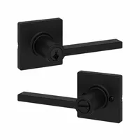 KWIKSET Door Lever Lockset: Office Lever Locksets, ADA Compliant (MPN 405CSL-SQT-514-SMT-6AL-RCS)