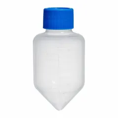 APPROVED VENDOR Centrifuge Tube, Polypropylene, 175 mL, Conical Bottom, HDPE Screw Cap, Natural, Graduated